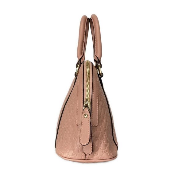 Auth GUCCI Micro Guccissima 449654 Pink Leather Handbag - Picture 3 of 16